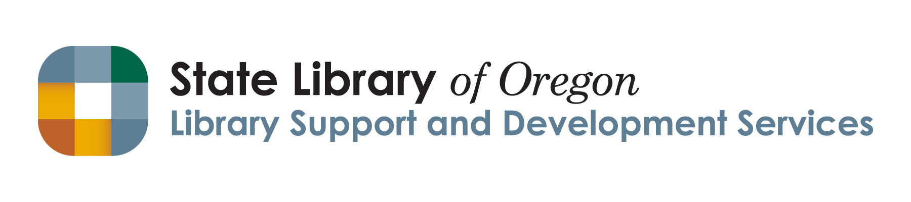 State Library of Oregon, Library Support and Development Services logo